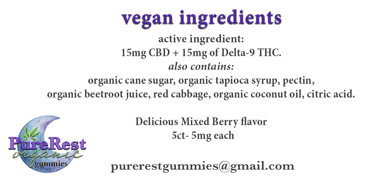 CBD delta-9 sleep gummies 5ct SAMPLE