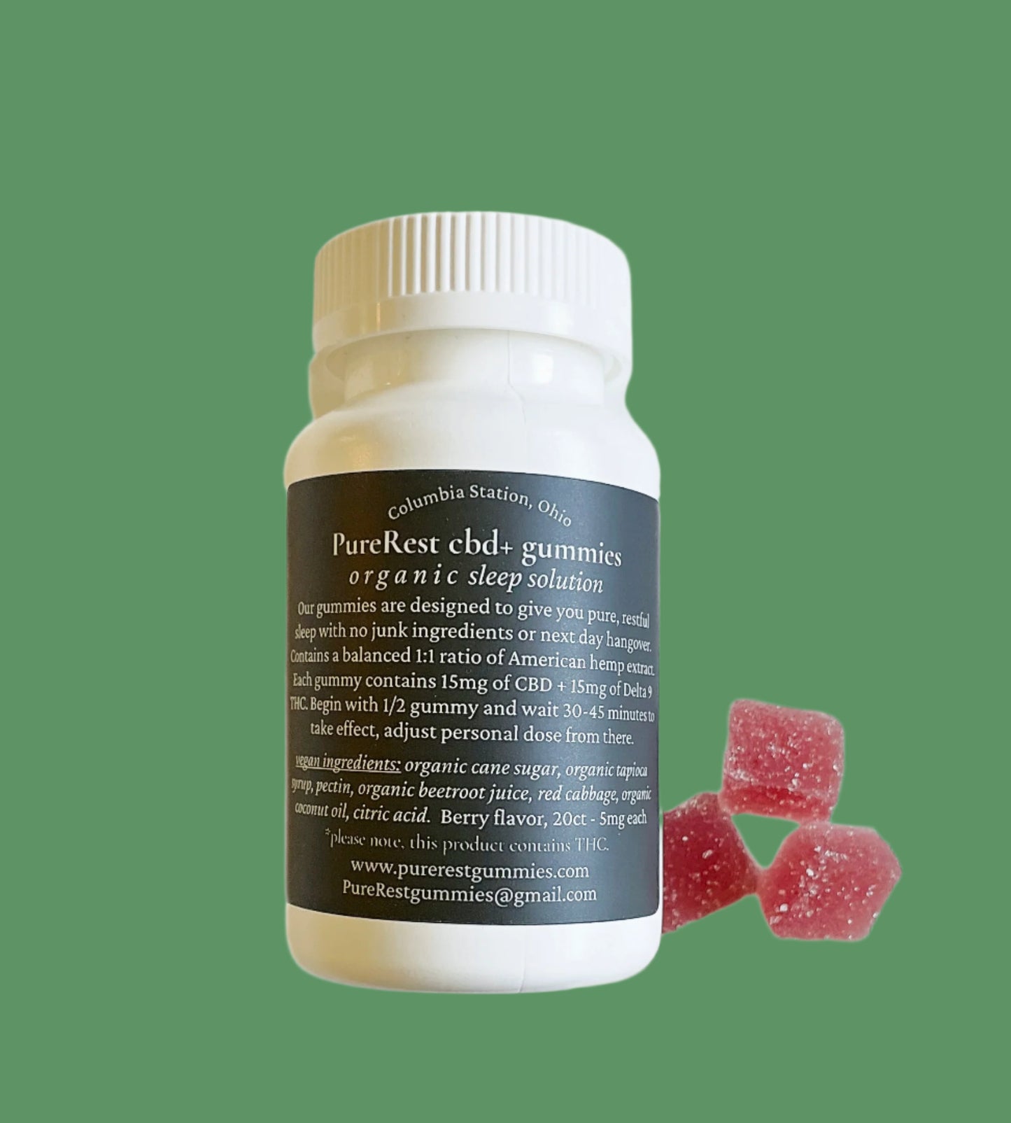 CBD delta-9 sleep gummies 10ct