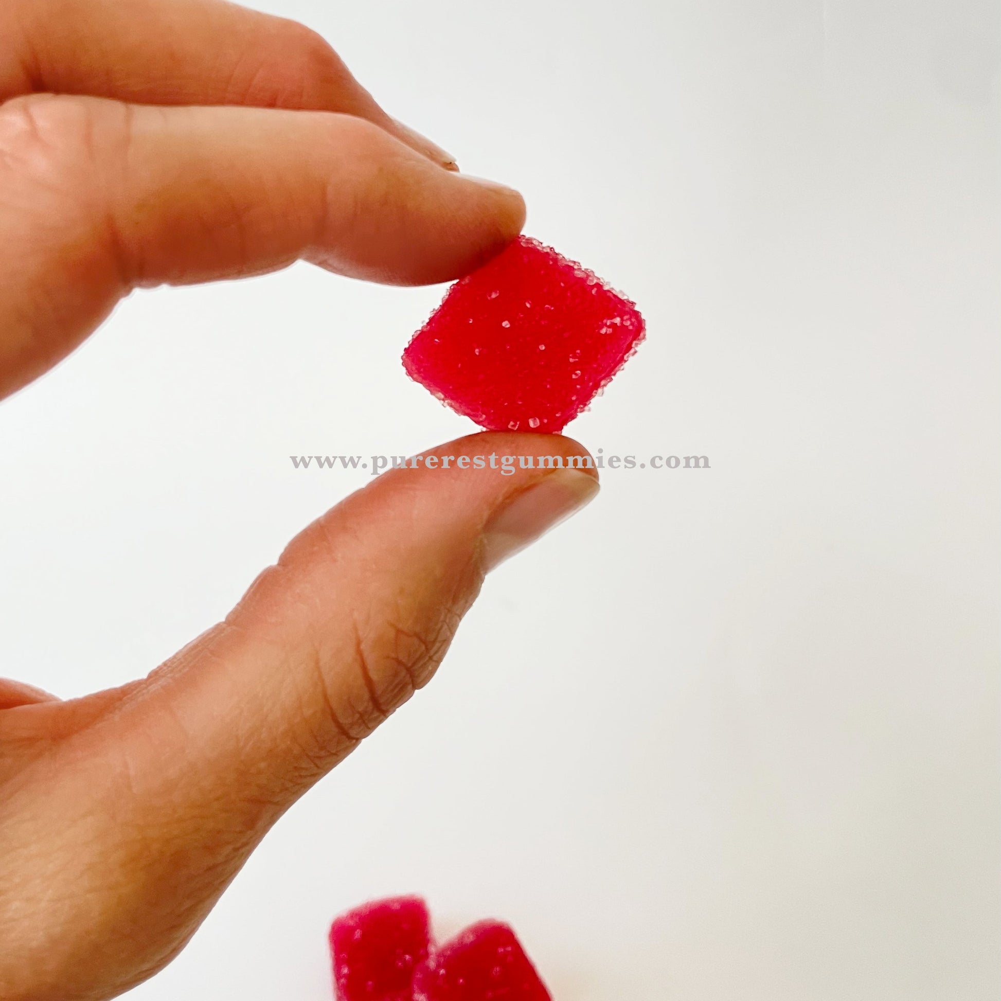 size of PureRise gummies